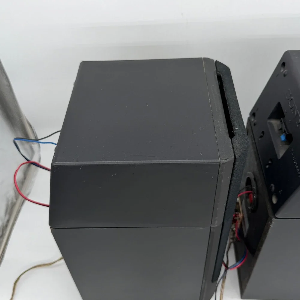 Sony SS-H3600 Dual Enclosure Speaker System 60W 6 Ohm Black Bookshelf Pair